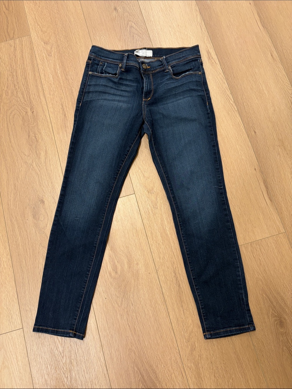 Free People Dark Indigo Skinny Jeans